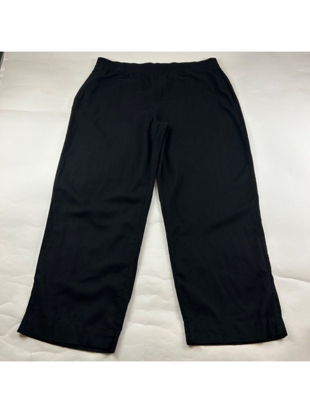 Old Navy Black Linen Blend Wide Leg Lounge Pant XXL